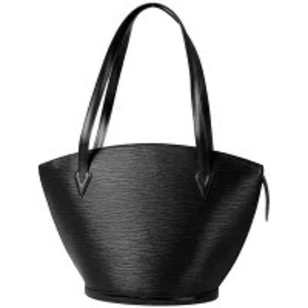 Louis Vuitton Saint Jacques Shopping Tote Bag Epi Leather Noir Black